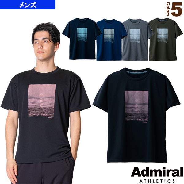 [アドミラル(Admiral) ウェア（メンズ/ユニ）]ホライズンロゴTシャツ／メンズ（ATMA135）