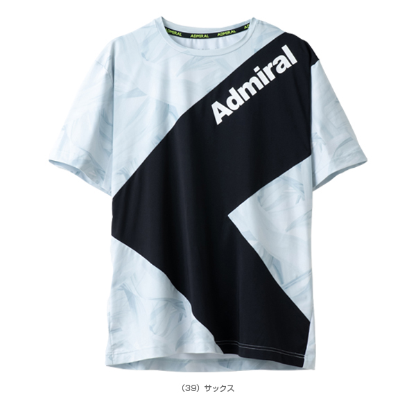 [アドミラル(Admiral) ウェア（メンズ/ユニ）]グラフィックプラクティスTシャツ／メンズ（ATMA145）