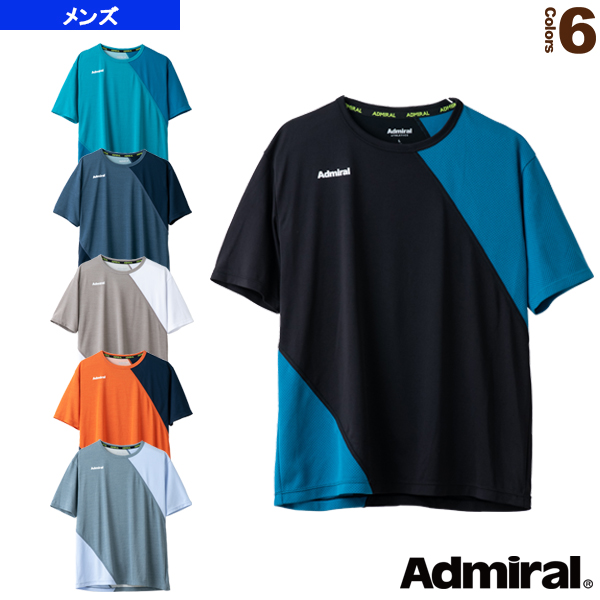 [アドミラル(Admiral) ウェア（メンズ/ユニ）]ミックススラッシュTシャツ／メンズ（ATMA146）