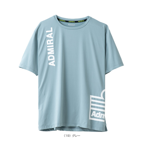 [アドミラル(Admiral) ウェア（メンズ/ユニ）]ヘリテージプラクティスTシャツ／メンズ（ATMA147）
