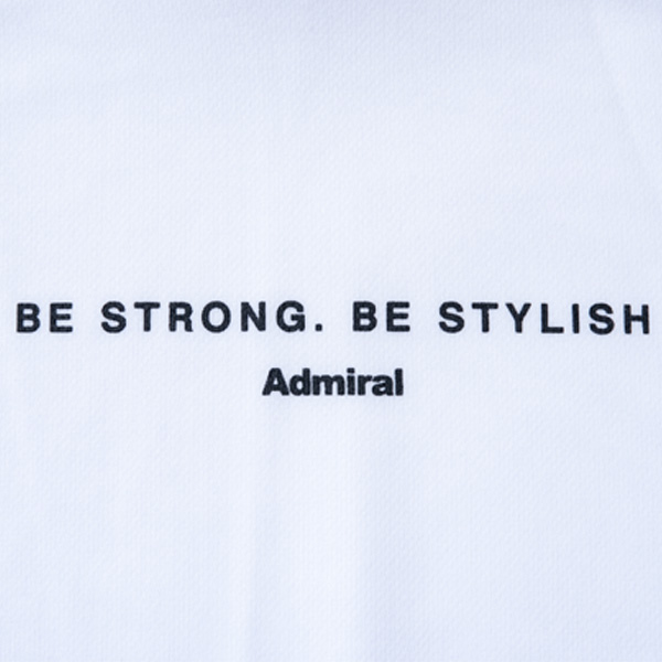 [アドミラル(Admiral) ウェア（メンズ/ユニ）]スローガンロゴTシャツ／メンズ（ATMA148）