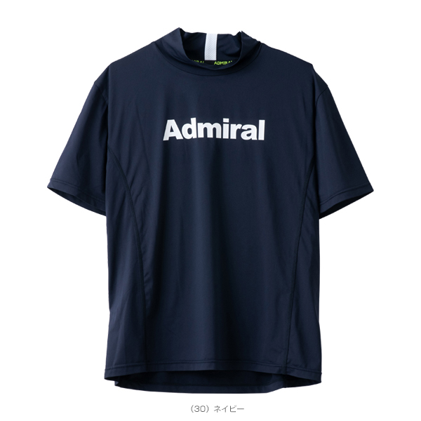 [アドミラル(Admiral) ウェア（メンズ/ユニ）]メッシュラインハイネックTシャツ／メンズ（ATMA154）