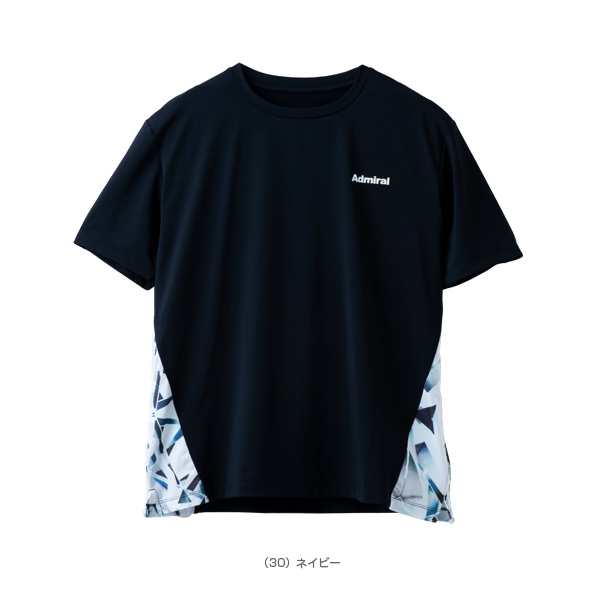 [アドミラル(Admiral) ウェア（メンズ/ユニ）]グラフィックシェイプスイッチTシャツ／メンズ（ATMA204）