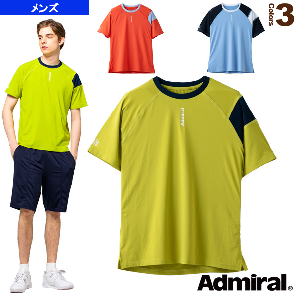 [アドミラル(Admiral) ウェア（メンズ/ユニ）]アシンメトリースリーブTシャツ／メンズ（ATMA205）