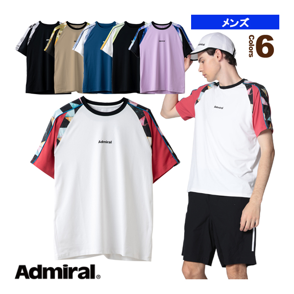 [アドミラル(Admiral) ウェア（メンズ/ユニ）]グラフィックラグランゲームTシャツ／メンズ（ATMA304）