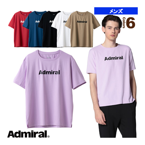 [アドミラル(Admiral) ウェア（メンズ/ユニ）]ミニマルビッグロゴTシャツ／メンズ（ATMA306）