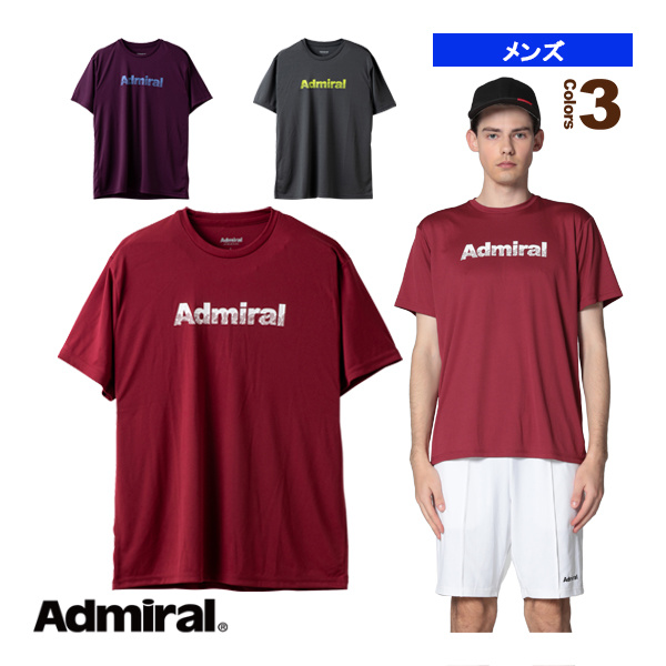 [アドミラル(Admiral) ウェア（メンズ/ユニ）]ペイズリーロゴドライTシャツ／メンズ（ATMA310）