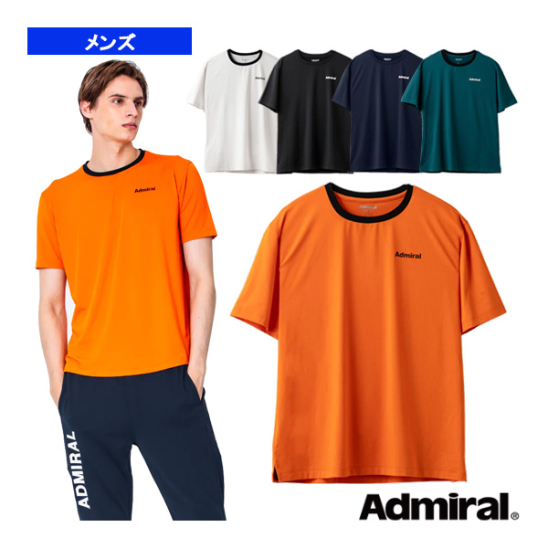 [アドミラル(Admiral) ウェア（メンズ/ユニ）]ミニマルロゴ ベーシックTシャツ／メンズ（ATMA323）