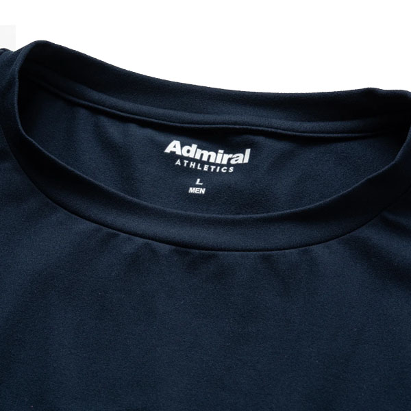[アドミラル(Admiral) ウェア（メンズ/ユニ）]ダブルビッグロゴ プラクティスTシャツ／メンズ（ATMA326）