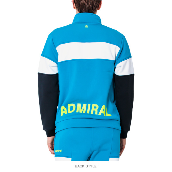 [アドミラル(Admiral) ウェア（メンズ/ユニ）]KARUISHI アーチロゴハイネックジャケット／メンズ（ATMA331）
