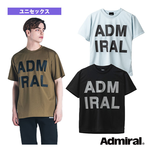 [アドミラル(Admiral) ウェア（メンズ/ユニ）]セパレートビッグロゴTEE／ユニセックス（ATMA431）