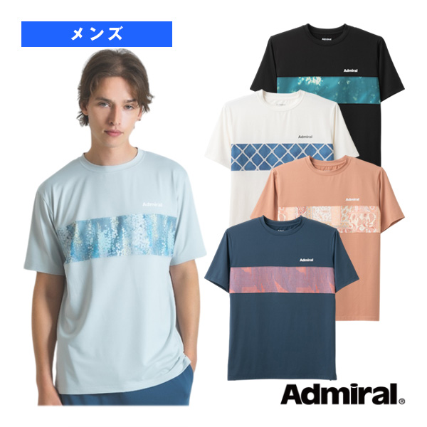 [アドミラル(Admiral) ウェア（メンズ/ユニ）]フロントライングラフィックTシャツ メンズ ATMA502