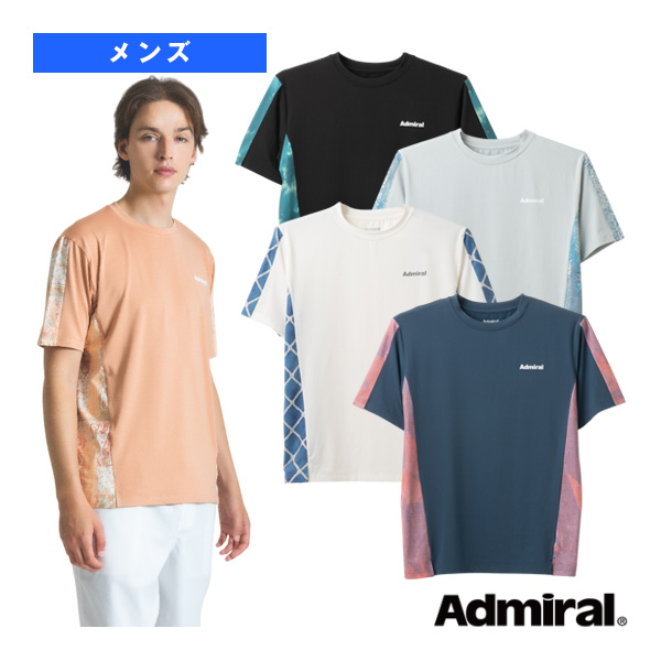 [アドミラル(Admiral) ウェア（メンズ/ユニ）]サイドグラフィックTシャツ メンズ ATMA503