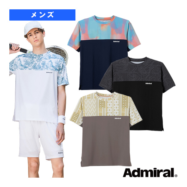 [アドミラル(Admiral) ウェア（メンズ/ユニ） ]ブロッキンググラフィックTシャツ メンズ ATMA601