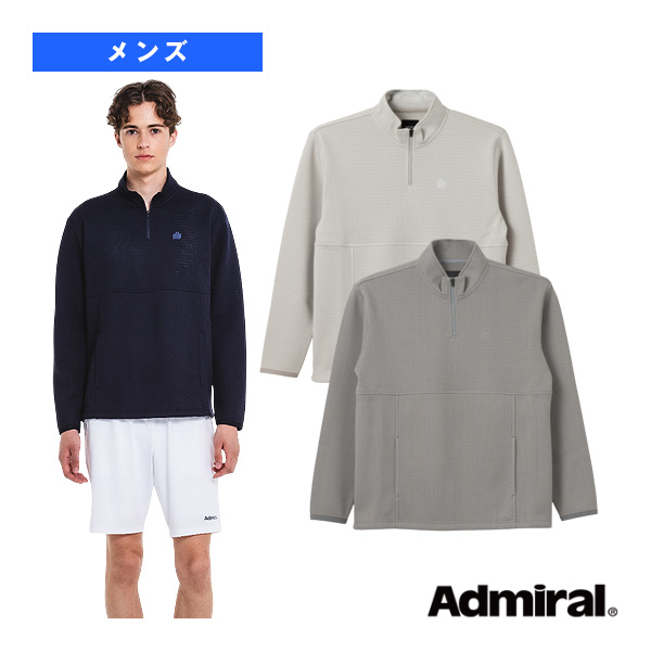 ダブルメッシュハーフZIPプルオーバー メンズ ATMA611