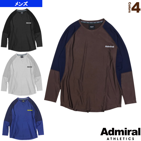 [アドミラル(Admiral) ウェア（メンズ/ユニ）]プラクティスロングスリーブシャツ1／メンズ（ATMA905）