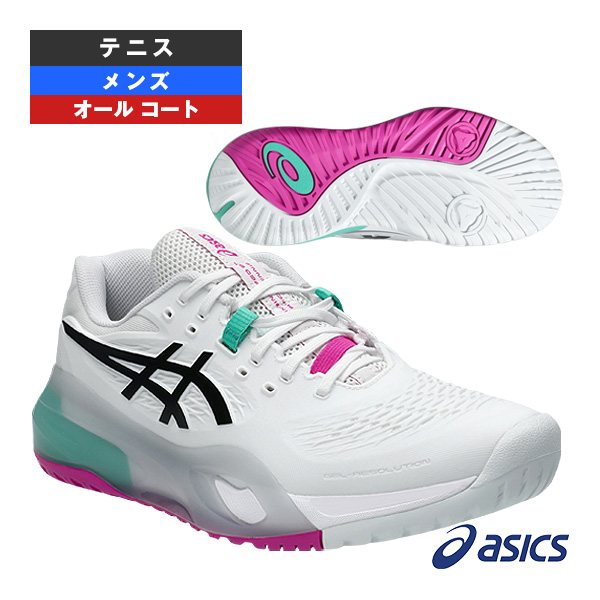 [アシックス シューズ ]2026年01月下旬【予約】ゲルレゾリューション10ワイド GEL-RESOLUTION X WIDE オールコート用 メンズ 1041A487