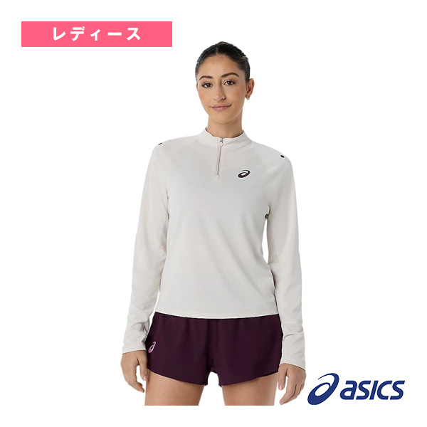 [アシックス ウェア（レディース） ]マッチ ハーフジップ長袖トップ MATCH 1/2 ZIP LS TOP レディース 2042A461