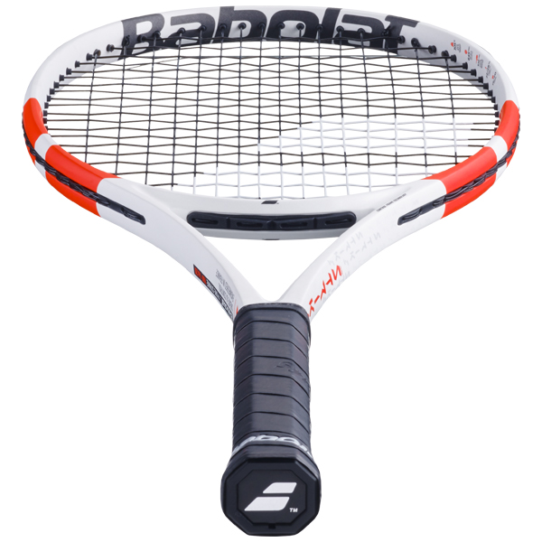 G2装着グリップテニスラケット バボラ ピュア ストライク 100 16×19 2014年モデル (G2)BABOLAT PURE STRIKE 100 16×19 2014