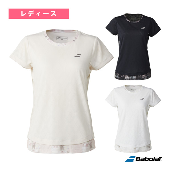 [バボラ ウェア（レディース）]2025年02月下旬【予約】ピュア ショートスリーブシャツ／PURE SHORT SLEEVE SHIRT／レディース（BWG5323）