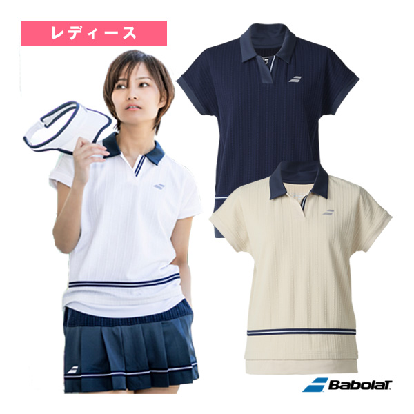 [バボラ ウェア（レディース） ]2025年07月下旬【予約】ピュアレンジ 半袖シャツ SHORT SLEEVE SHIRT レディース BWG5376