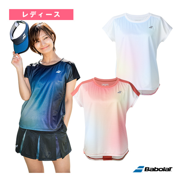[バボラ ウェア（レディース） ]ピュアレンジ 半袖シャツ SHORT SLEEVE SHIRT レディース BWG5377