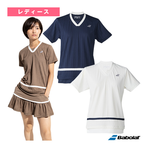 [バボラ ウェア（レディース） ]プレイレンジ 半袖シャツ PLAY SHORT SLEEVE SHIRT レディース BWG6326