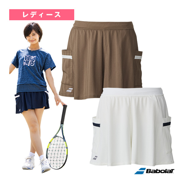 ポイント10倍★ [バボラ ウェア（レディース） ]2026年02月下旬【予約】プレイレンジ ショートパンツ PLAY SHORT PANTS レディース BWG6427