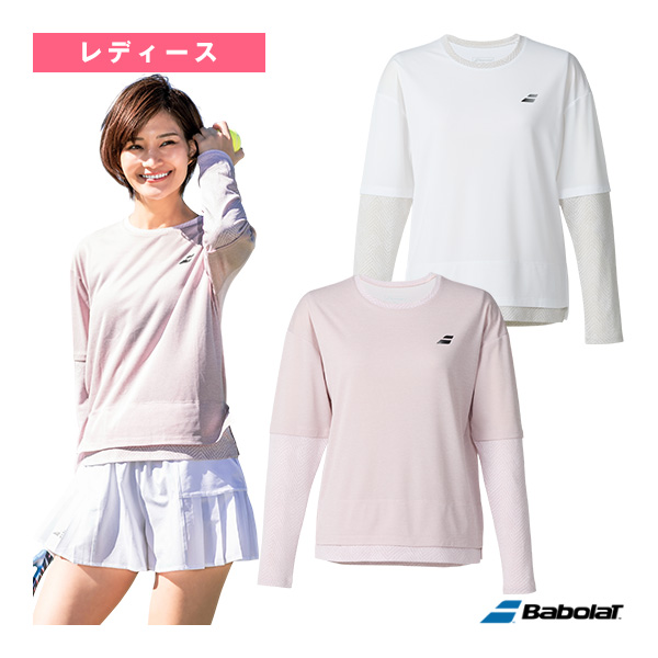 [バボラ ウェア（レディース） ]2025年07月下旬【予約】VSレンジ 長袖シャツ LONG  SLEEVE SHIRT レディース BWP5570