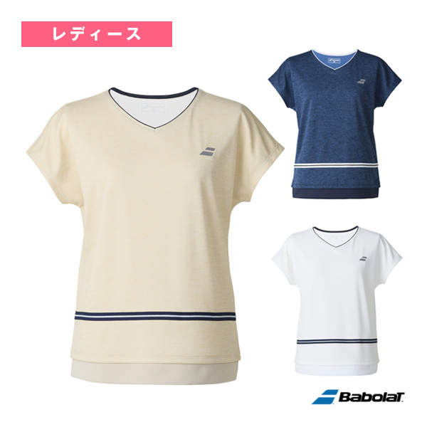 [バボラ ウェア（レディース） ]ピュアレンジ 半袖シャツ SHORT SLEEVE SHIRT レディース BWP5576