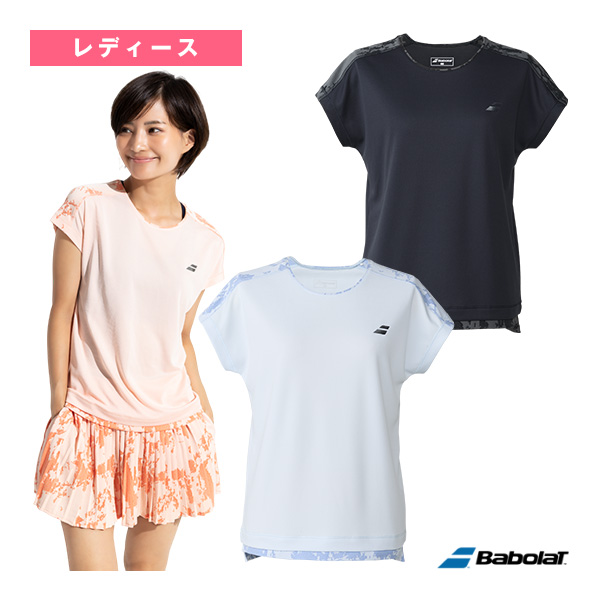 ポイント10倍★ [バボラ ウェア（レディース） ]2026年01月下旬【予約】プレイレンジ 半袖シャツ ルーズフィット PLAY SHORT SLEEVE SHIRT LOOSE FIT レディース BWP6521