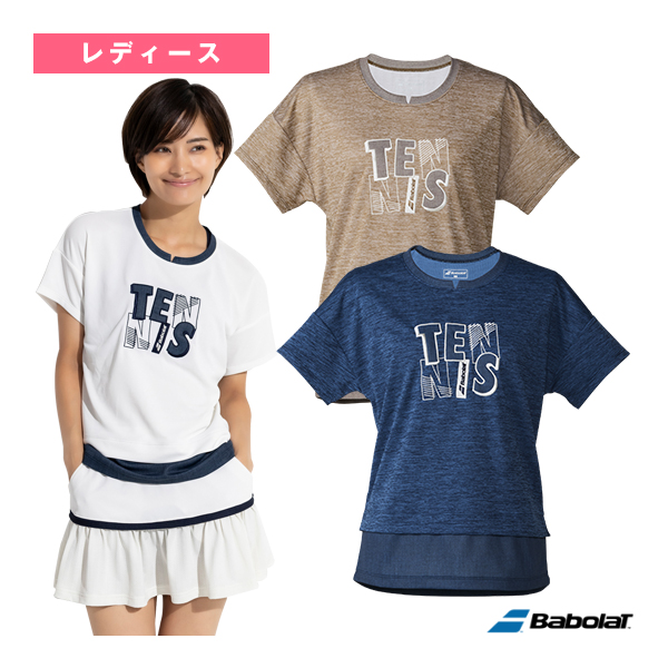 [バボラ ウェア（レディース） ]プレイレンジ 半袖シャツ ルーズフィット PLAY SHORT SLEEVE SHIRT LOOSE FIT レディース BWP6527