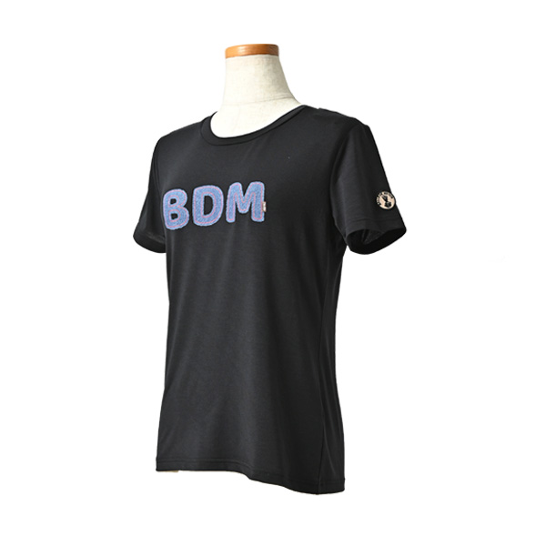 [バルデマッチ ウェア（レディース）]デニムロゴTシャツ／レディース（BDM-C1214）