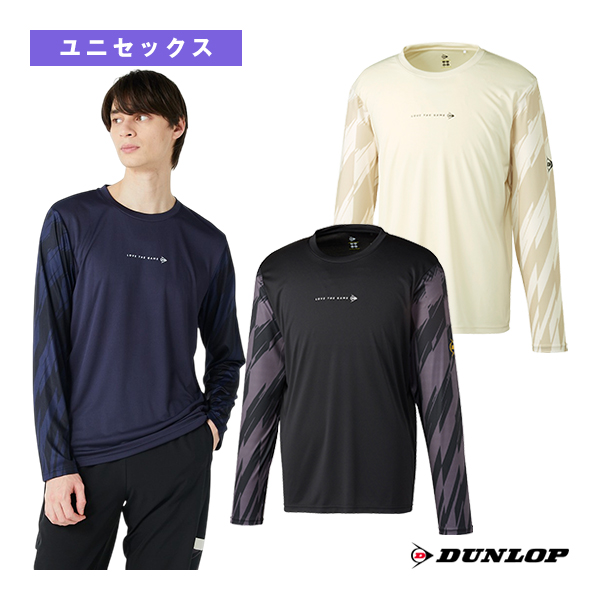 [ダンロップ ウェア（メンズ/ユニ） ]2025年07月中旬【予約】ロングスリーブTシャツ ユニセックス DAL-8543