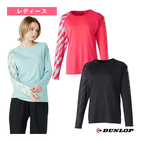[ダンロップ ウェア（レディース） ]2025年07月中旬【予約】ロングスリーブTシャツ レディース DAL-8562W