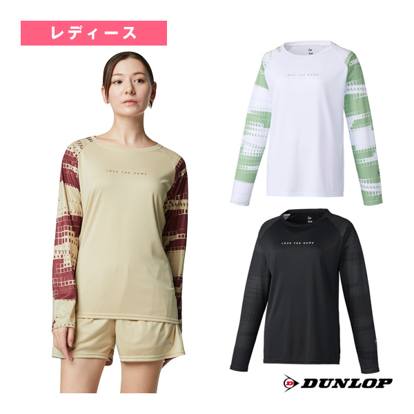 [ダンロップ ウェア（レディース） ]2026年02月中旬【予約】ロングスリーブTシャツ レディース DAL-8622W