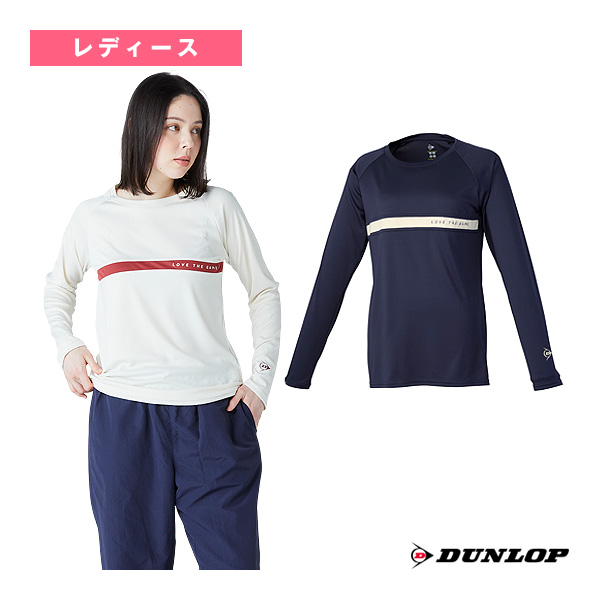 [ダンロップ ウェア（レディース） ]2026年07月上旬【予約】ロングスリーブTシャツ レディース DAL-8661W