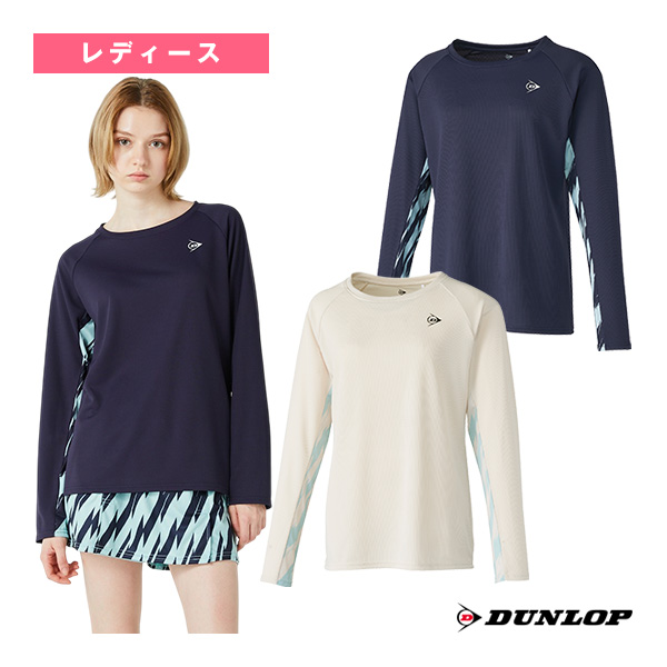 [ダンロップ ウェア（レディース） ]ロングスリーブゲームシャツ レディース DAP-1566W