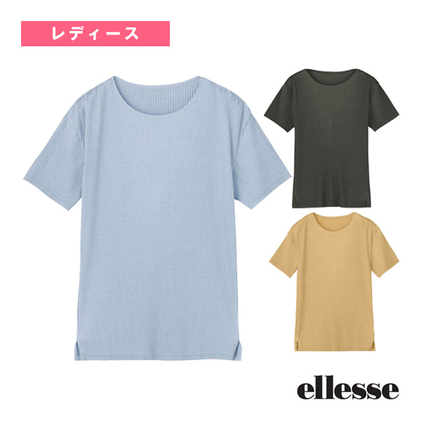[エレッセ ウェア（レディース） ]プレイプリーツショートスリーブTシャツ play pleats SS Tee レディース EW024130