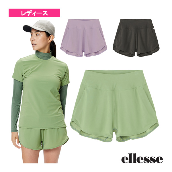 [エレッセ ウェア（レディース）]ウェールストレッチショーツ／Wale Stretch Shorts／レディース（EW223320）