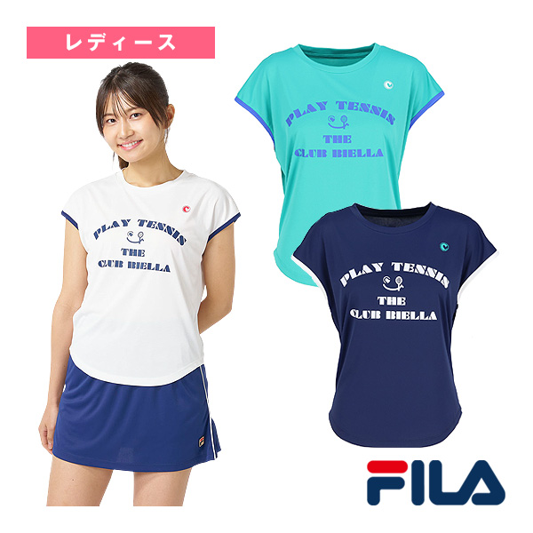 [フィラ ウェア（レディース） ]2026年08月上旬【予約】グラフィックTシャツ レディース CZ6FGW014