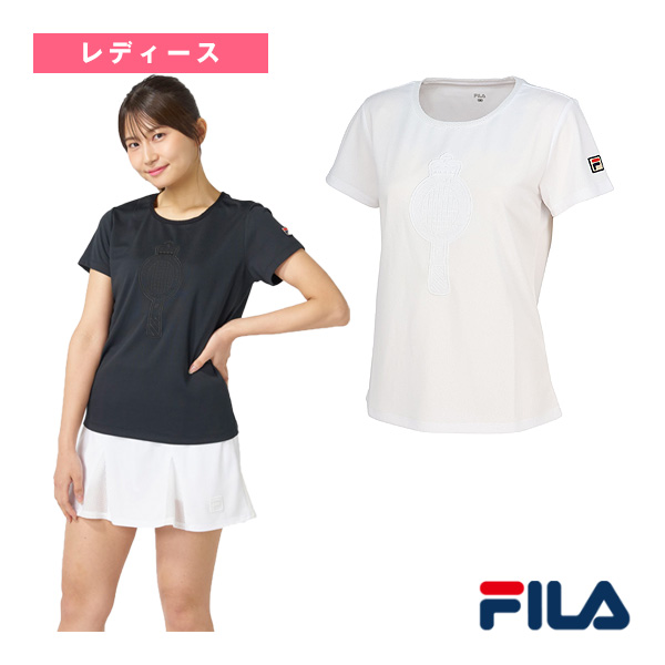 [フィラ ウェア（レディース） ]2026年09月上旬【予約】アップリケTシャツ レディース CZ6FGW052