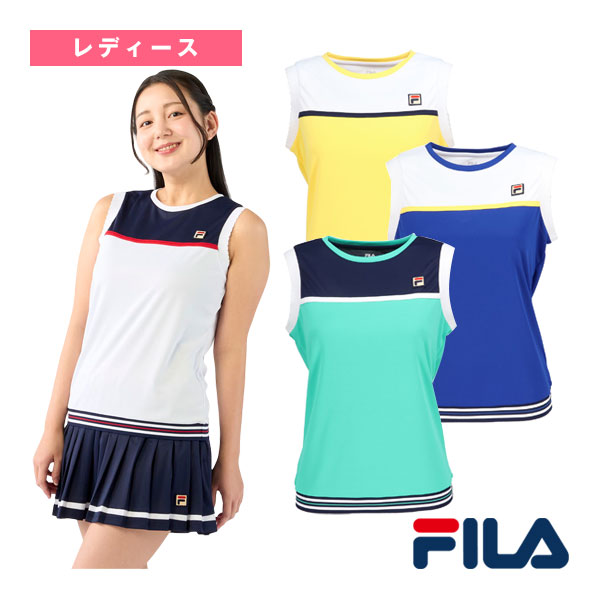 [フィラ ウェア（レディース） ]ノースリーブゲームシャツ レディース CZ6SGW037
