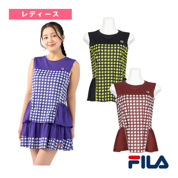 [フィラ ウェア（レディース） ]ノースリーブゲームシャツ レディース CZ6SGW054