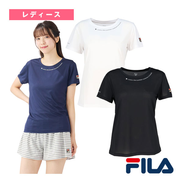 [フィラ ウェア（レディース）]2025年04月上旬【予約】グラフィックTシャツ レディース EL0070