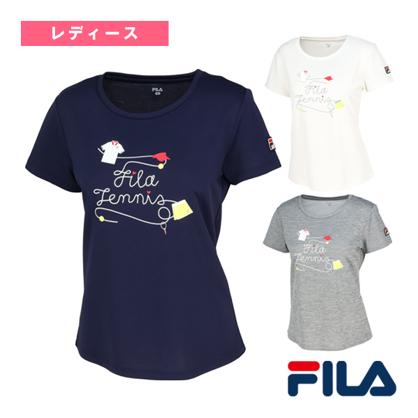 [フィラ ウェア（レディース） ]2025年08月上旬【予約】グラフィックTシャツ レディース EL0210