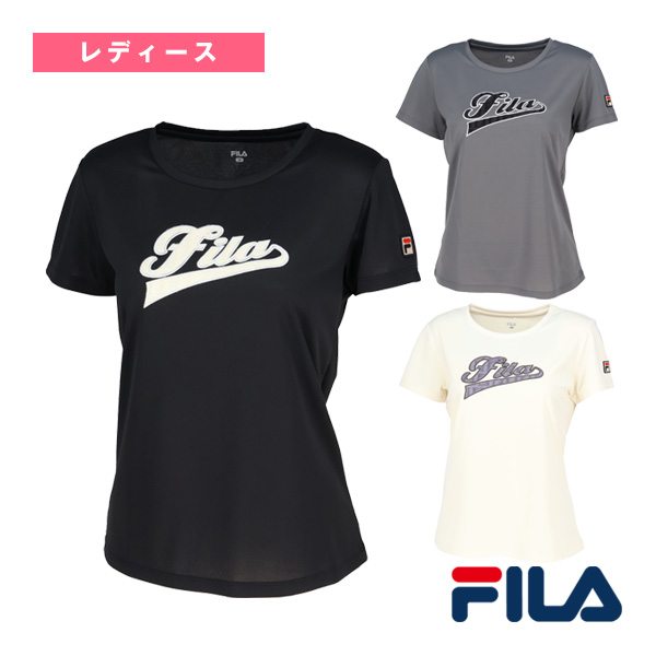 [フィラ ウェア（レディース） ]2025年10月上旬【予約】アップリケTシャツ レディース EL0251