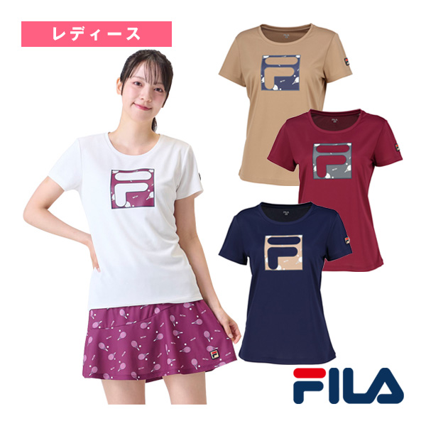 [フィラ ウェア（レディース）]グラフィックTシャツ／レディース（VL2941）