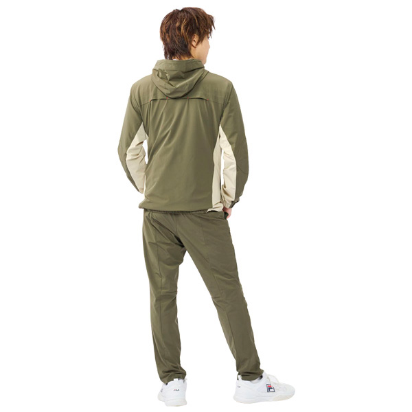 le coq sportif - FILA フィラ テニスウェア ロングパンツ VM5635ベージュ メンズL新品 le coq sportif - FILA フィラ テニスウェア ロングパンツ