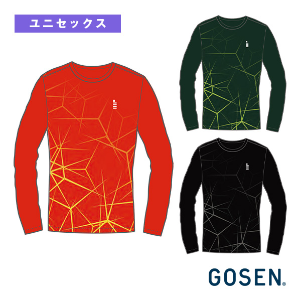[ゴーセン ウェア（メンズ/ユニ） ]2025年10月下旬【予約】昇華ロングスリーブTシャツB ユニセックス JPT60
